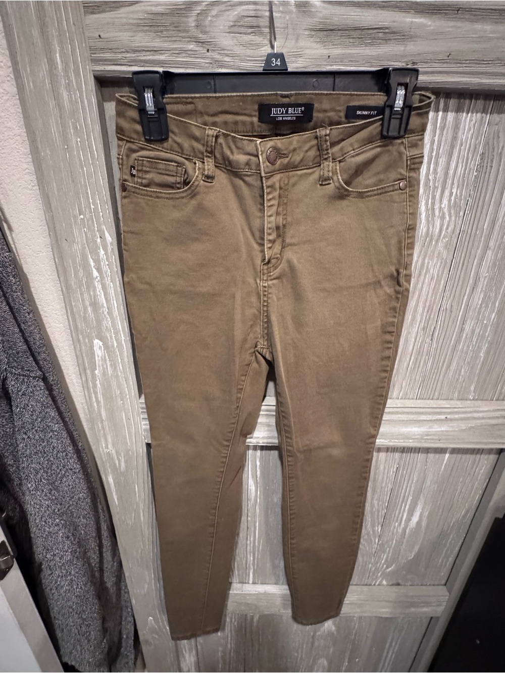 Judy Blue Skinny Jeans in Olive Brown